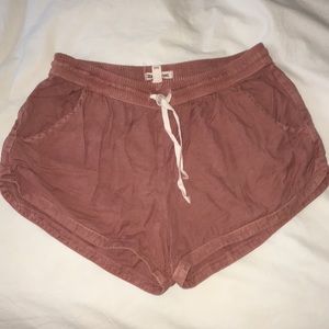 MUST SELL!! Billabong flowy rusty pink shorts